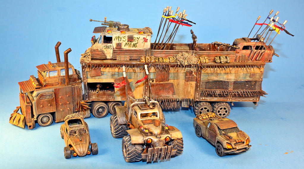 War Rig Rims Hot Wheels Mad Max War Rig conversion by billking on DeviantArt
