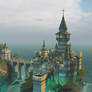 Fantasy castle background 6