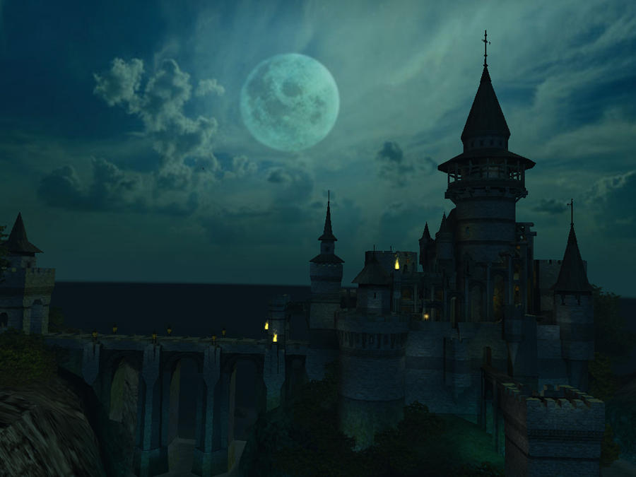 Fantasy castle background 12 by indigodeep on DeviantArt