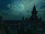 Fantasy castle background 12
