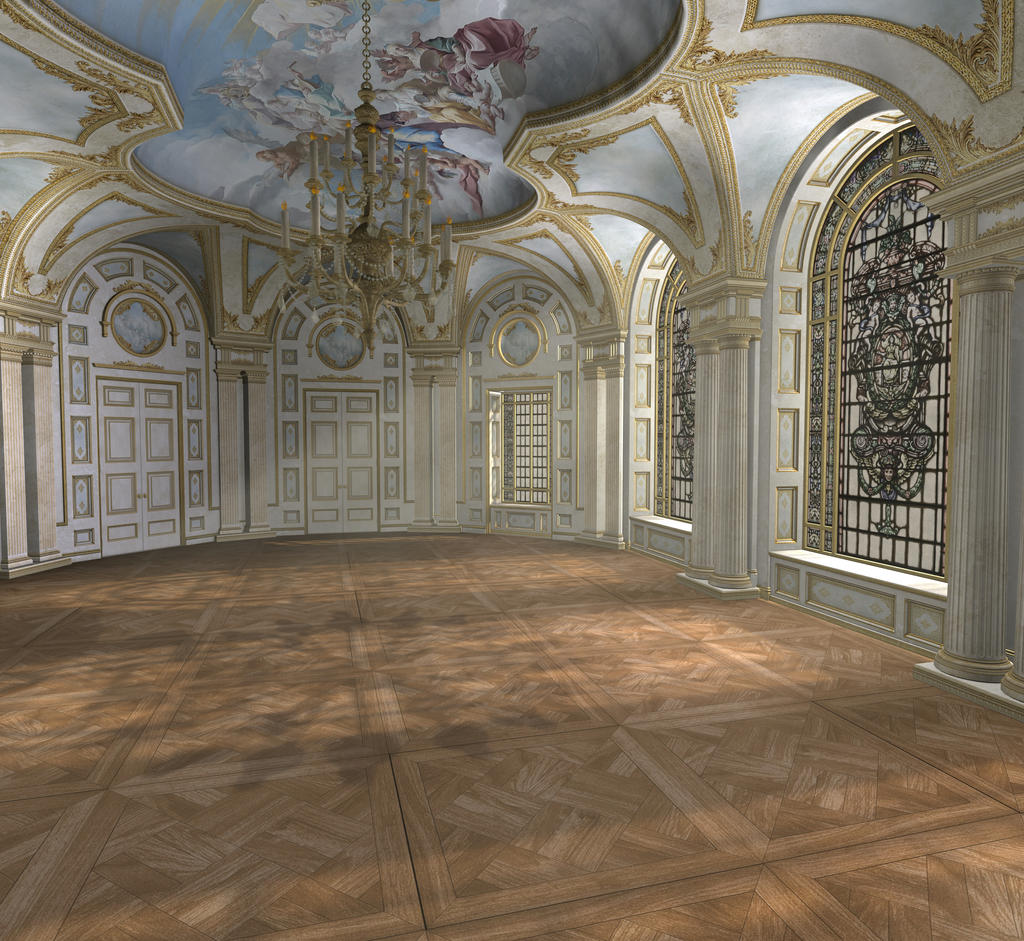 Baroque ballroom daytime