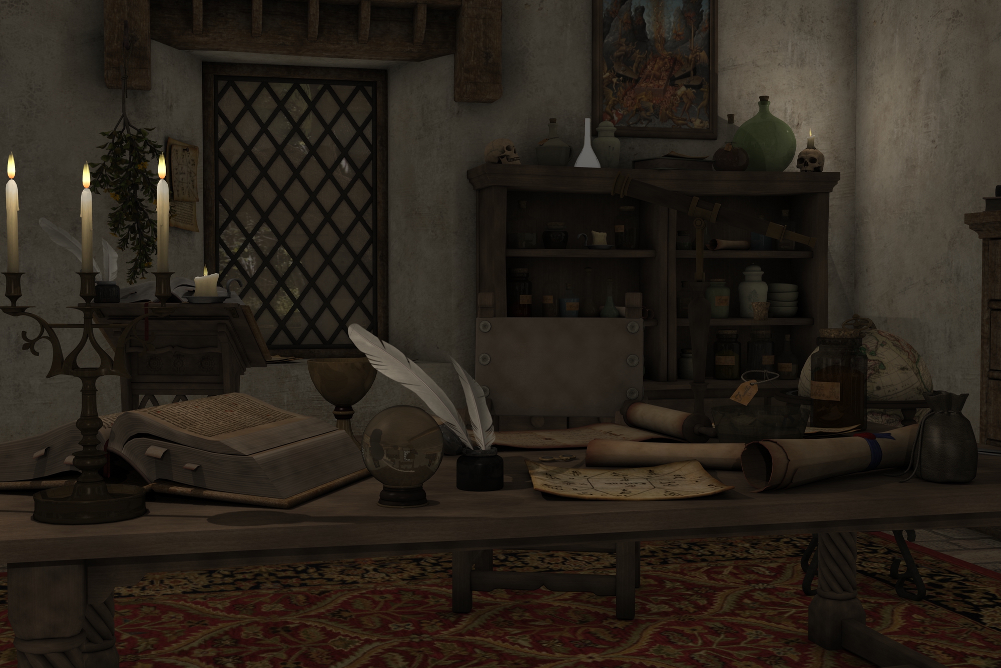 Wizards study 1 by indigodeep on DeviantArt