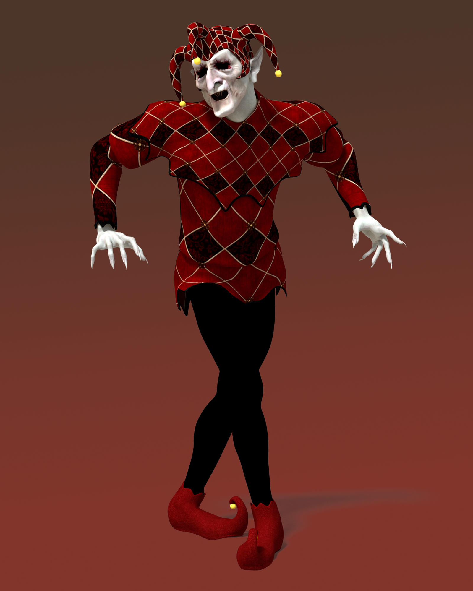 Scary jester 5