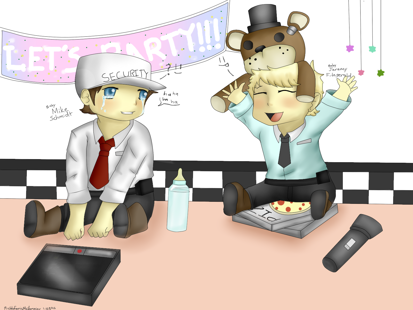 Fnaf Baby Mike Schmidt And Jeremy Fitzgerald By Lipsticksuccubus On Deviantart Fnaf Baby Mike Schmidt And Jeremy Fitzgerald By Lipsticksuccubus On Deviantart