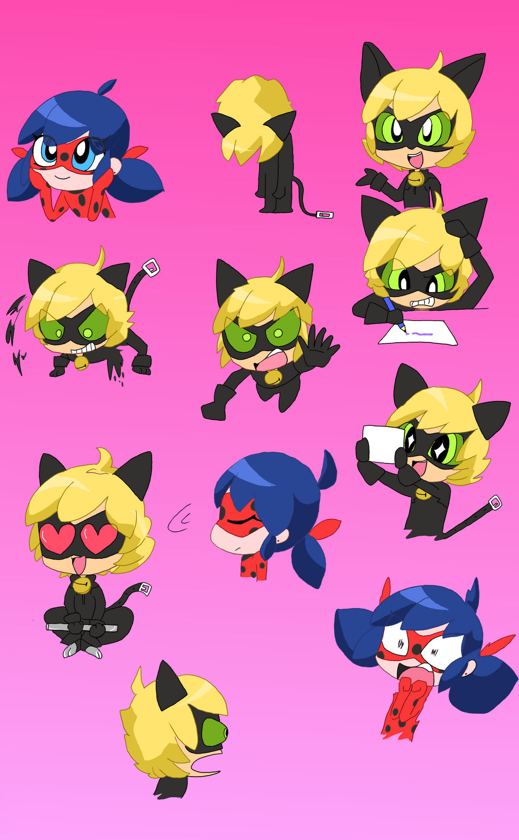 Chibi Ladybug by KizakiDake on DeviantArt