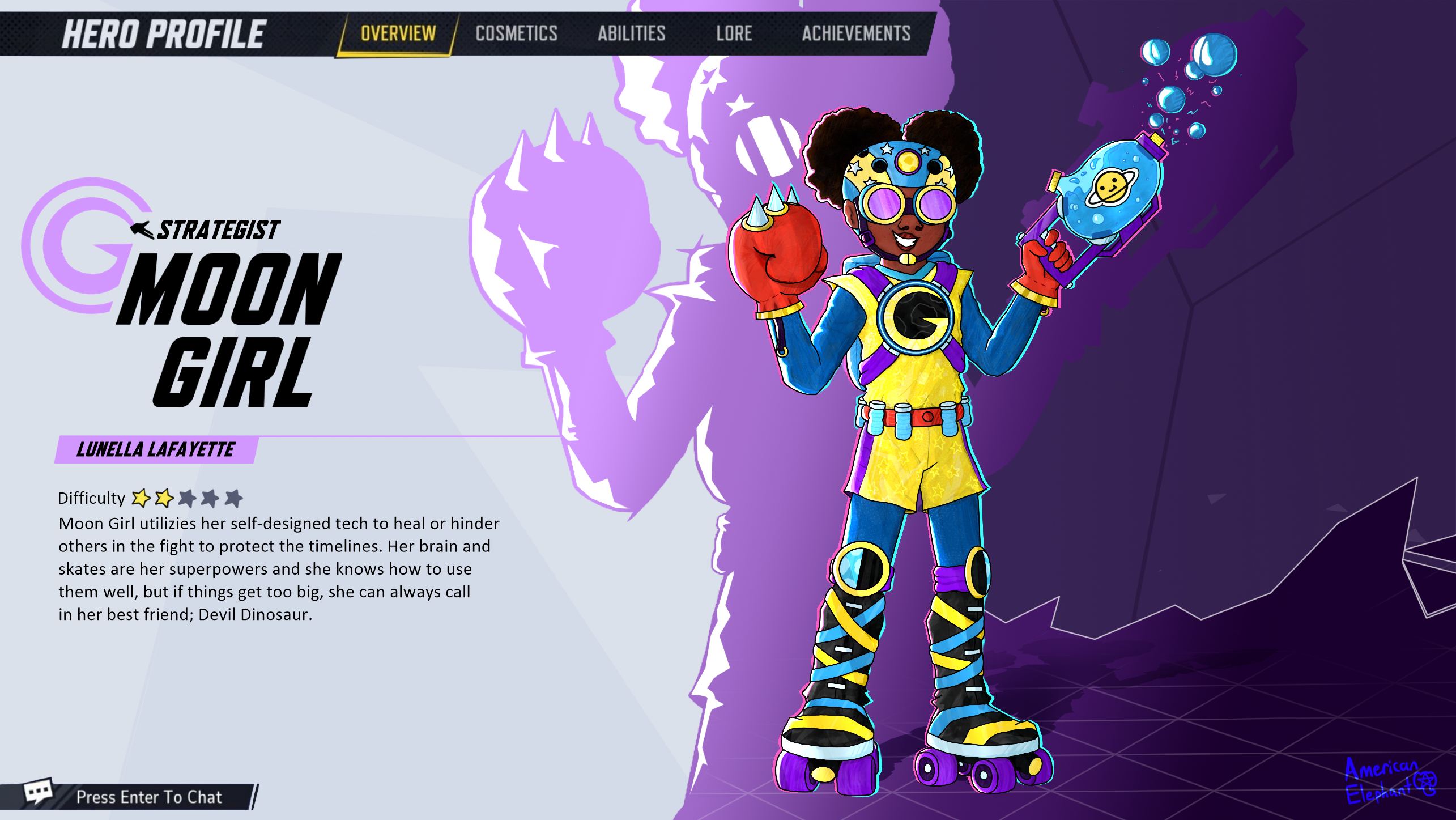 Marvel Rivals Hero Concept: Moon Girl by AmericanElephant on DeviantArt