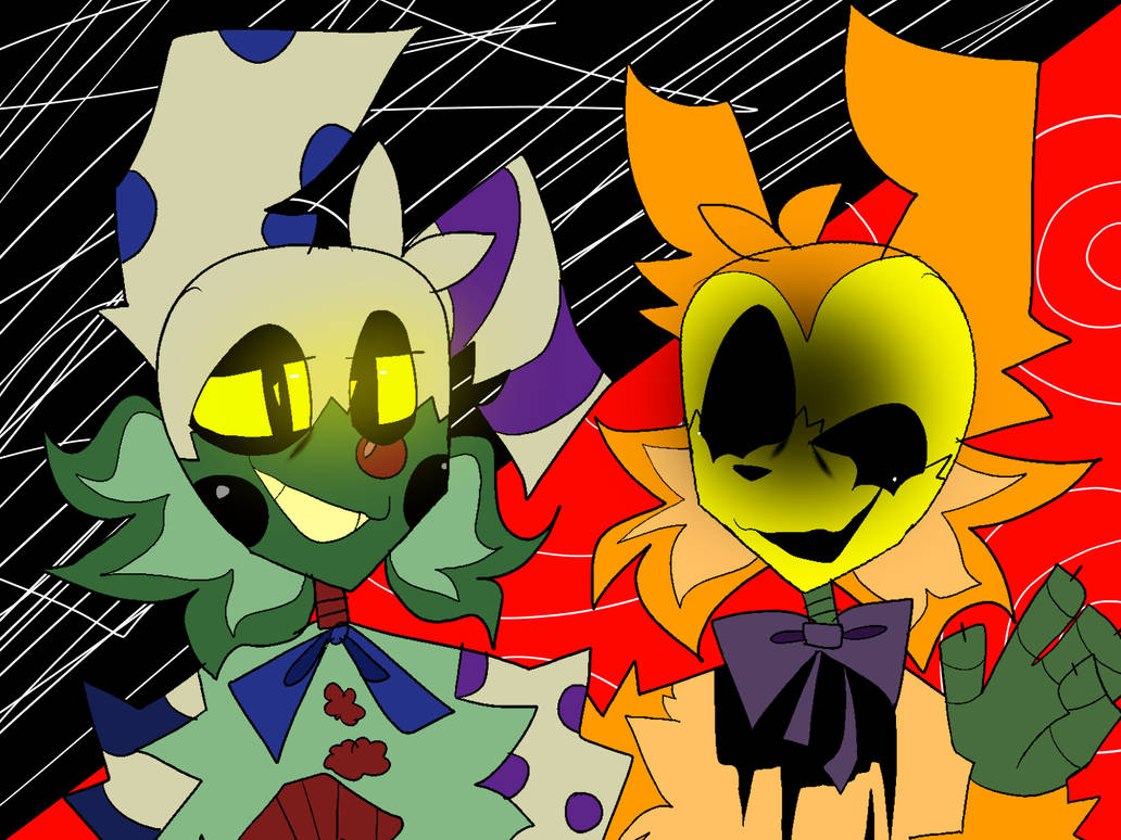 Pumpkin Rabbit and Mortality matching pfp by dexxymations on DeviantArt