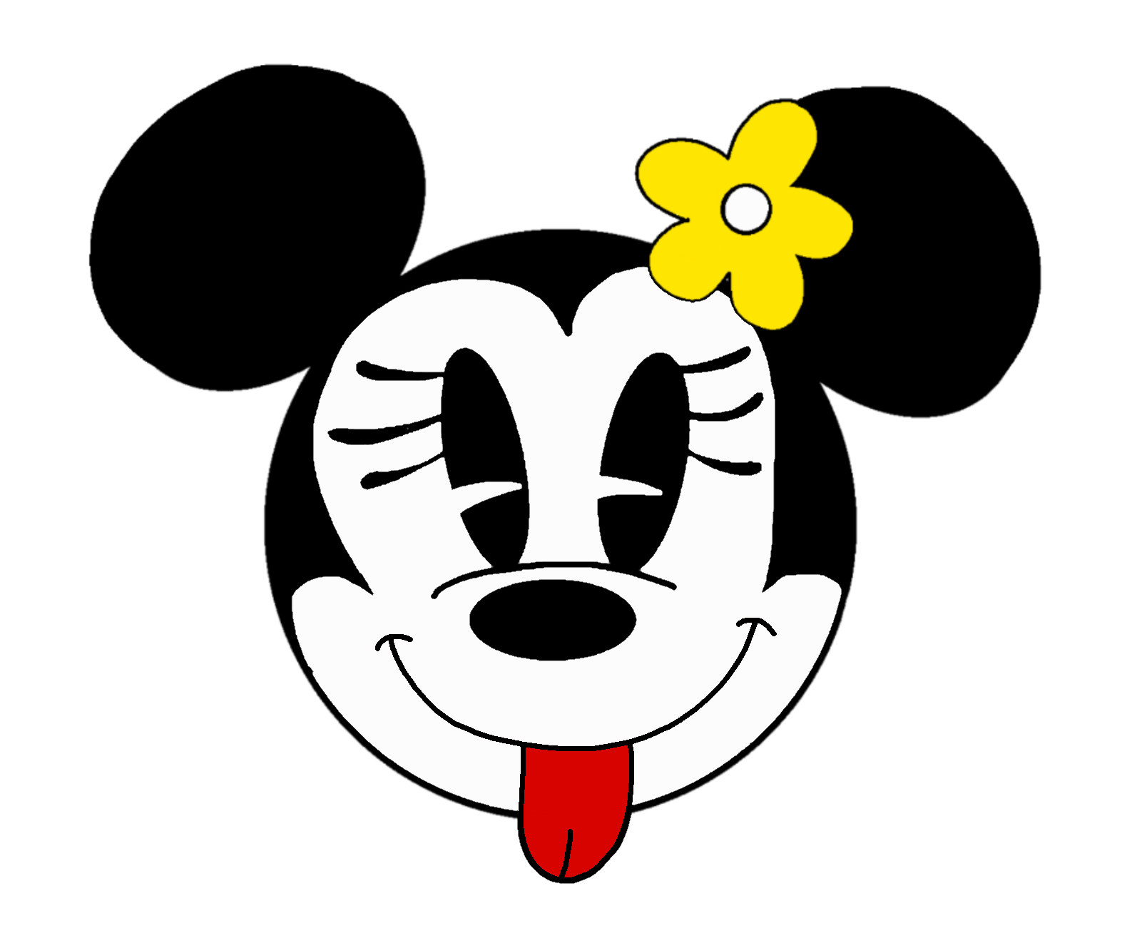 What Color Is Minnie Mouse Tongue