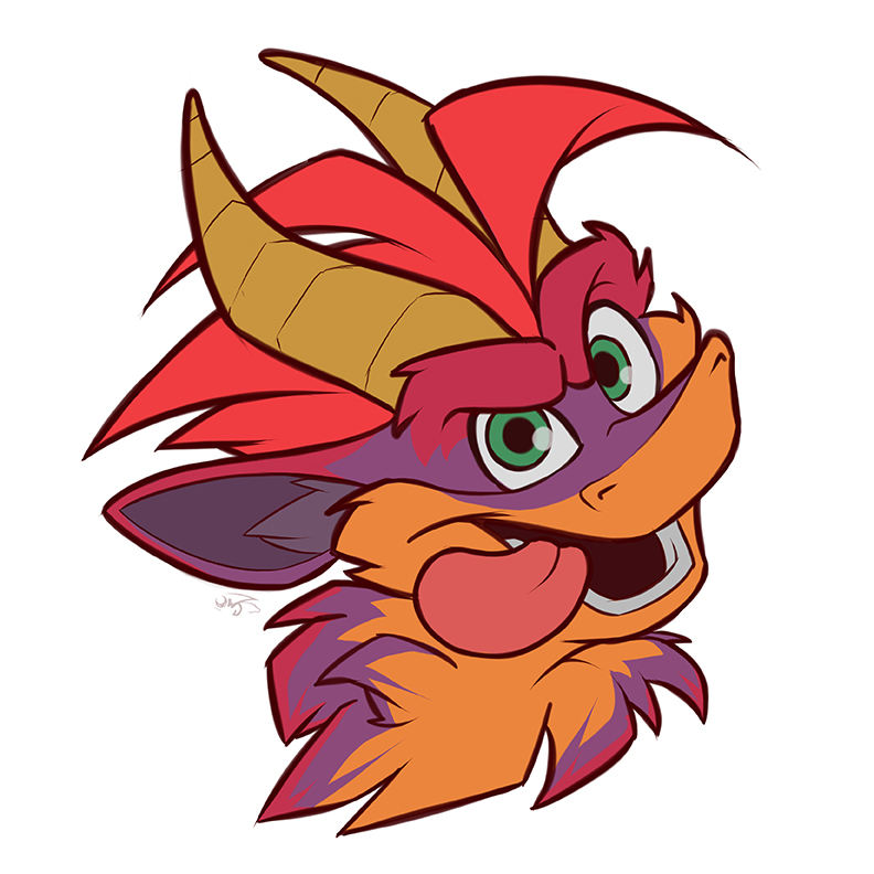 Crash Bandicoot and Spyro. Character Mashup 6 by cyndybell6 on DeviantArt