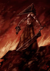 Pyramid Head Full Body Complete by kyphoscoliosis on DeviantArt