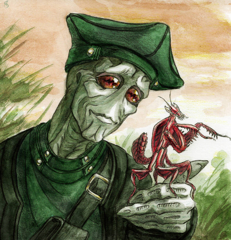 Dhioff Lamarr and mantis by adriansvetozaroff on DeviantArt