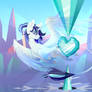 Commission: Prince Platinum Shield~Crystal Empire