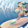 (Art Fight) Nerina Seafoam: Surfs Up