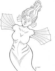Horror Mermaid Concept pt1