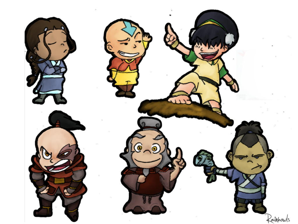 Chibi practise (Avatar TLA)