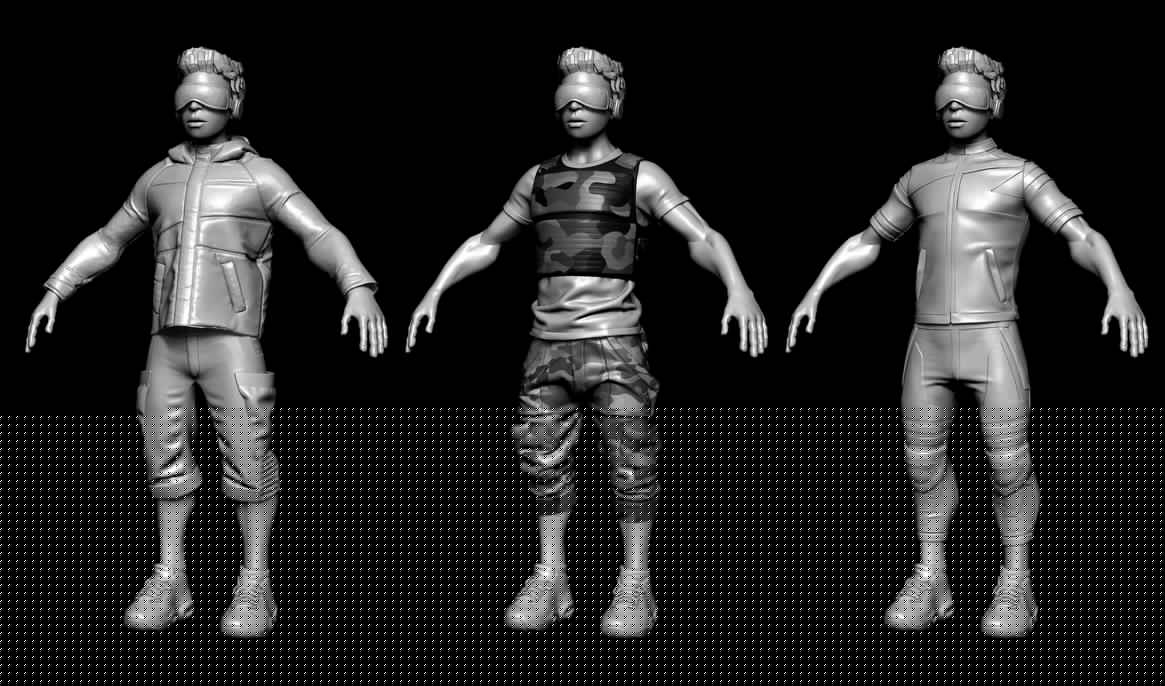 Game character development by Niktopgun on DeviantArt