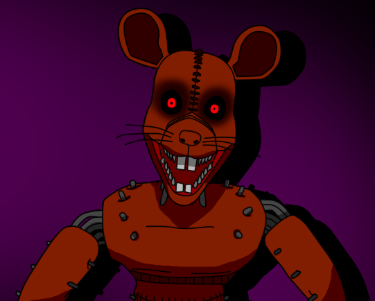 Fnac 3 Monster Rat By Rasecdreemurr On Deviantart