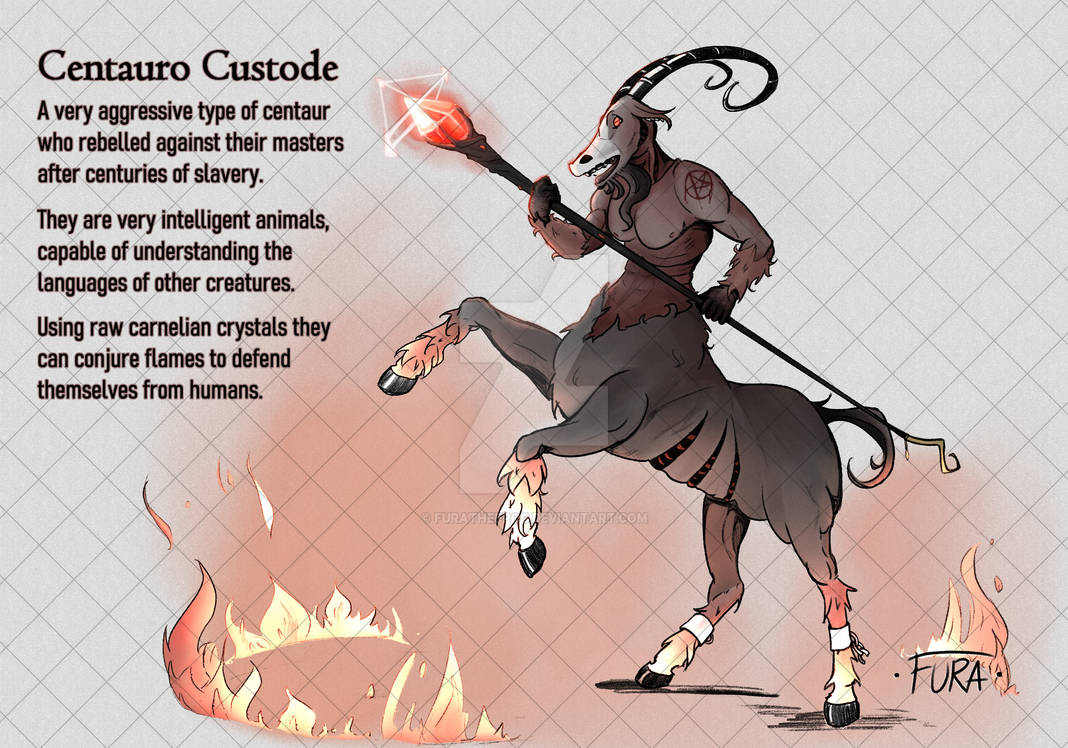 Centaur Animorph CREATURE DESIGN - Centaur by FuraTheFrog on DeviantArt