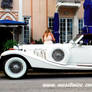 Old White Car