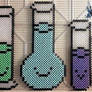 Kawaii Chemistry Beaker Glasses
