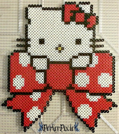 Hello Kitty Perler Perler Bead Pattern, Bead Sprites