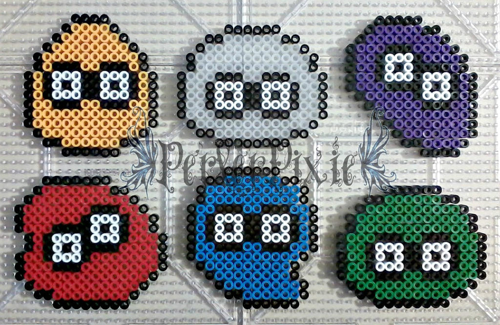 Bean Machine Props Dr. Robotnik's Mean Bean Machine - Beans by PerlerPixie on DeviantArt