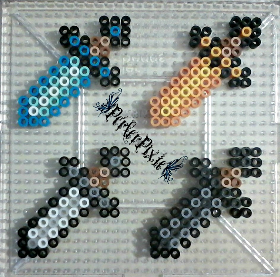 Mini Minecraft Swords by PerlerPixie on DeviantArt