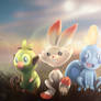 Pokemon Gen 8 Starters