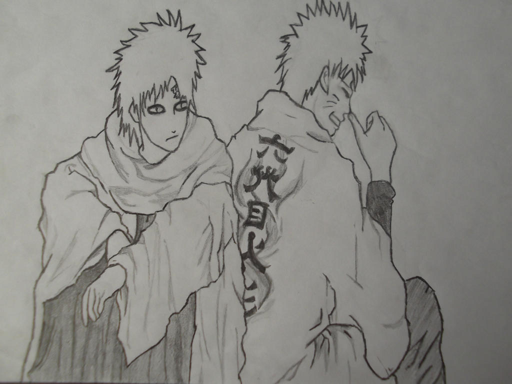 Naruto and Gaara