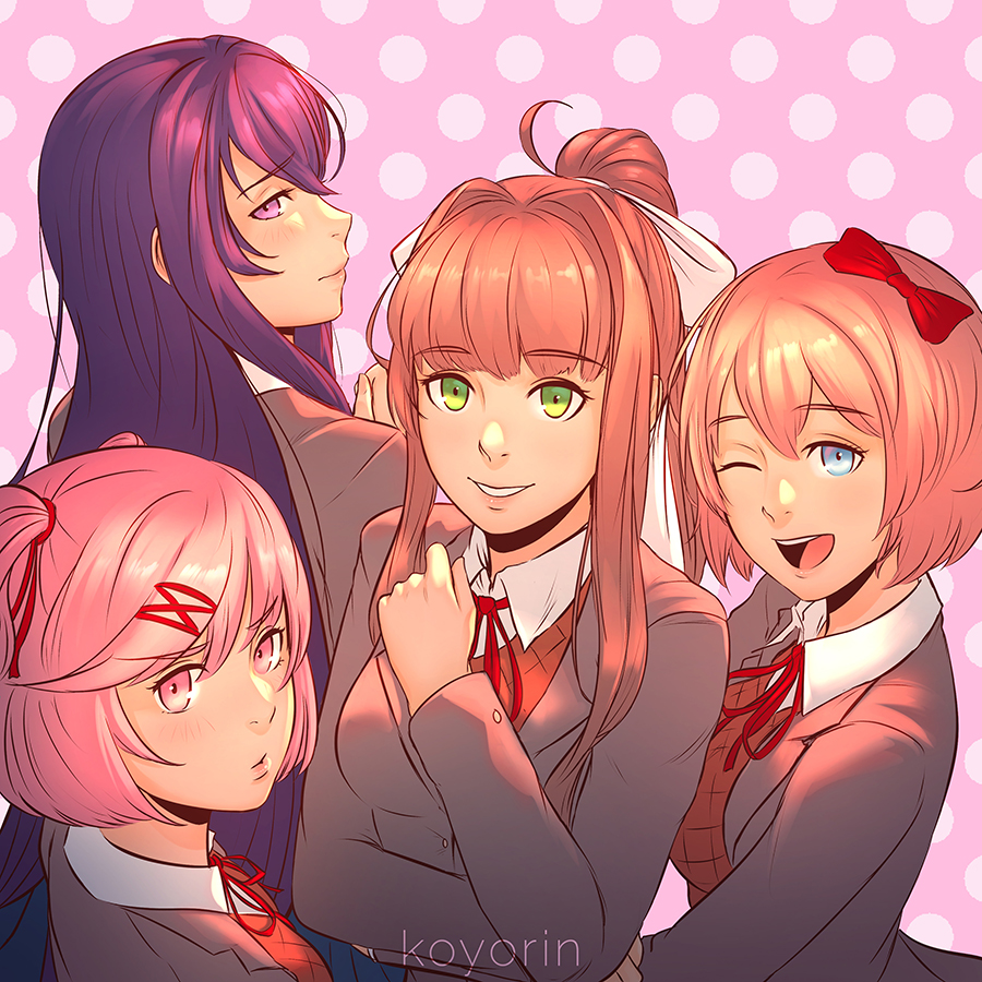 Doki Doki Literature Club by Koyorin on DeviantArt