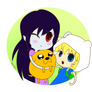 Marceline Finn and Jake