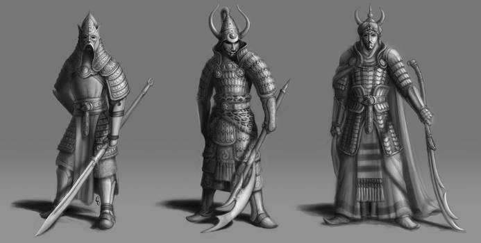 Oriental Arms and Armor study