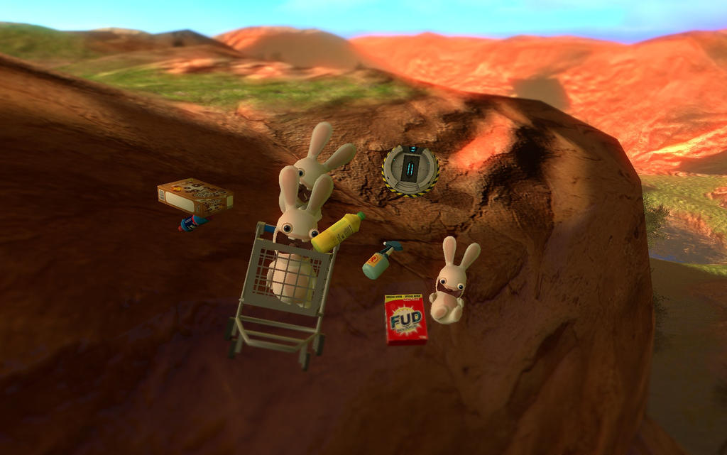 rabbits falls by JAKOBSclaptrap on DeviantArt