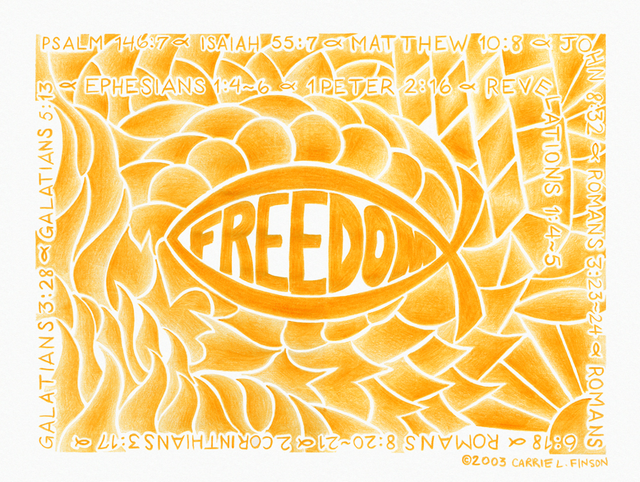 Freedom Fish Freedom Fish by LaughingFrogArt on DeviantArt
