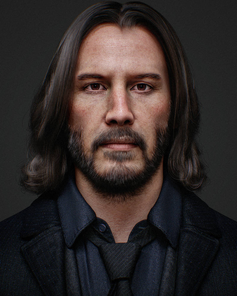 Make of Keanu Reeves by ArcaIrtem on DeviantArt