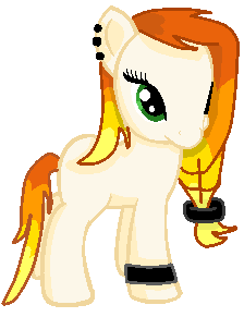 Fire Heart toy pony