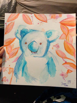 Watercolor Koala