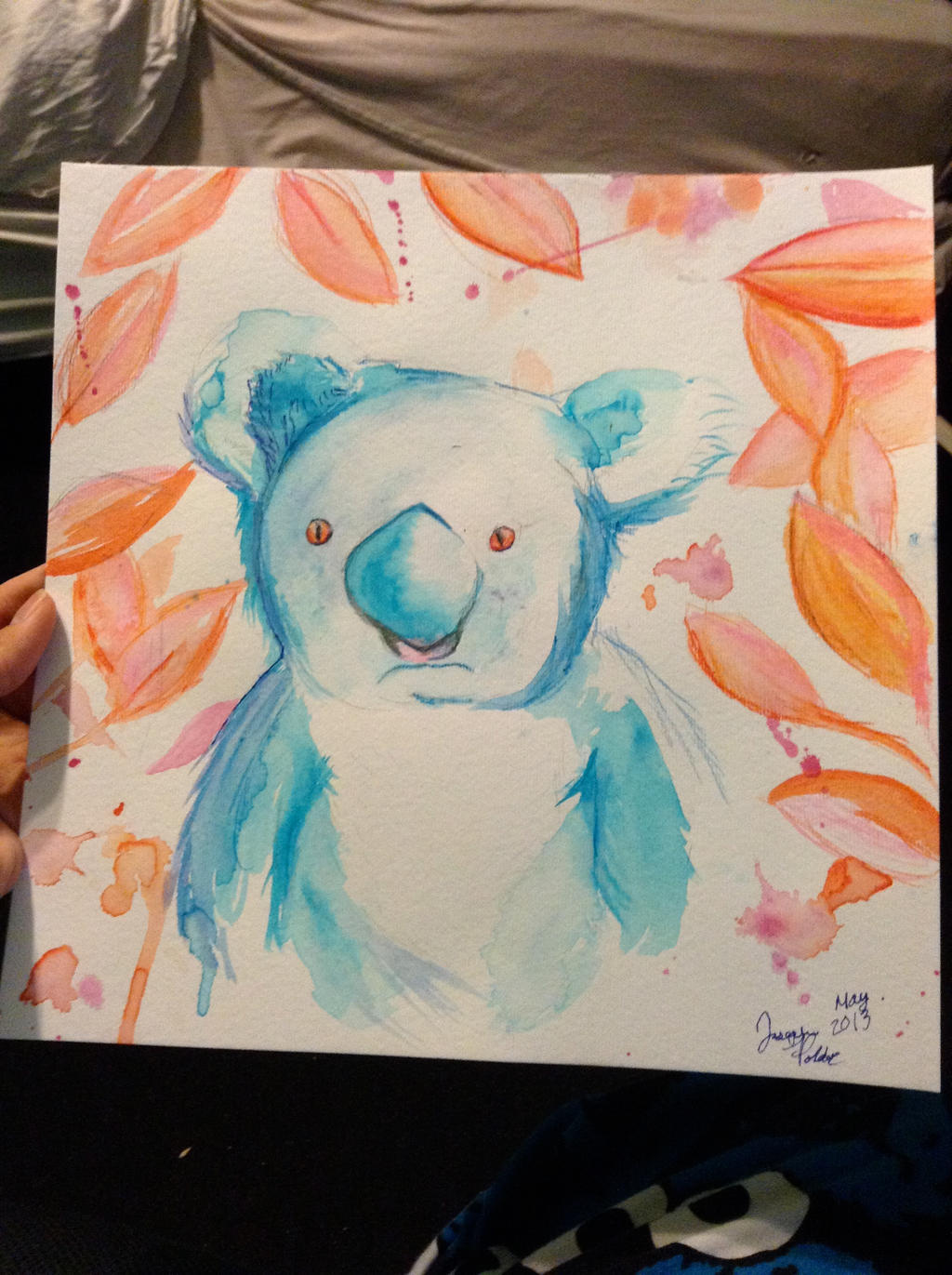 Watercolor Koala