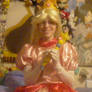 my princess peach cosplay