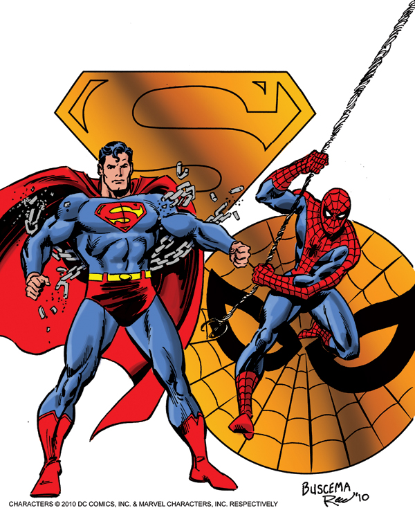 Buscema Spidey Superman Redux