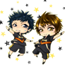 [Cheer Danshi!!] Kazu and Haru chibi