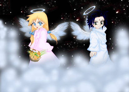 Angels on a Starry Night