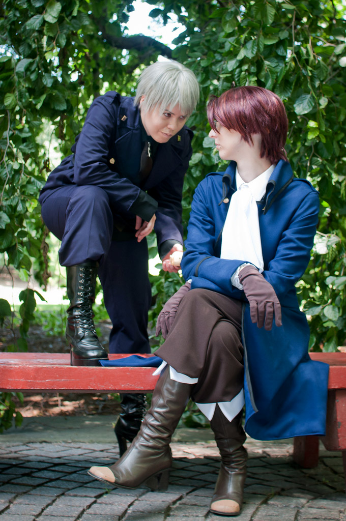 Cosplay: Prussia and Austria