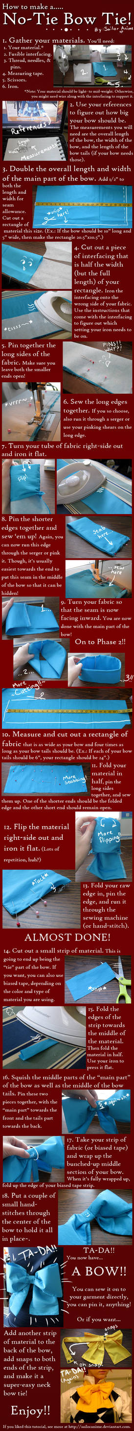 No-Tie Bow Tutorial