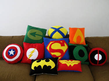 Super Hero Pillows