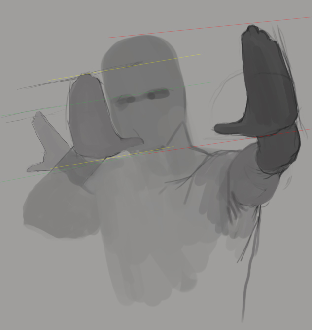 hand proportions in persp