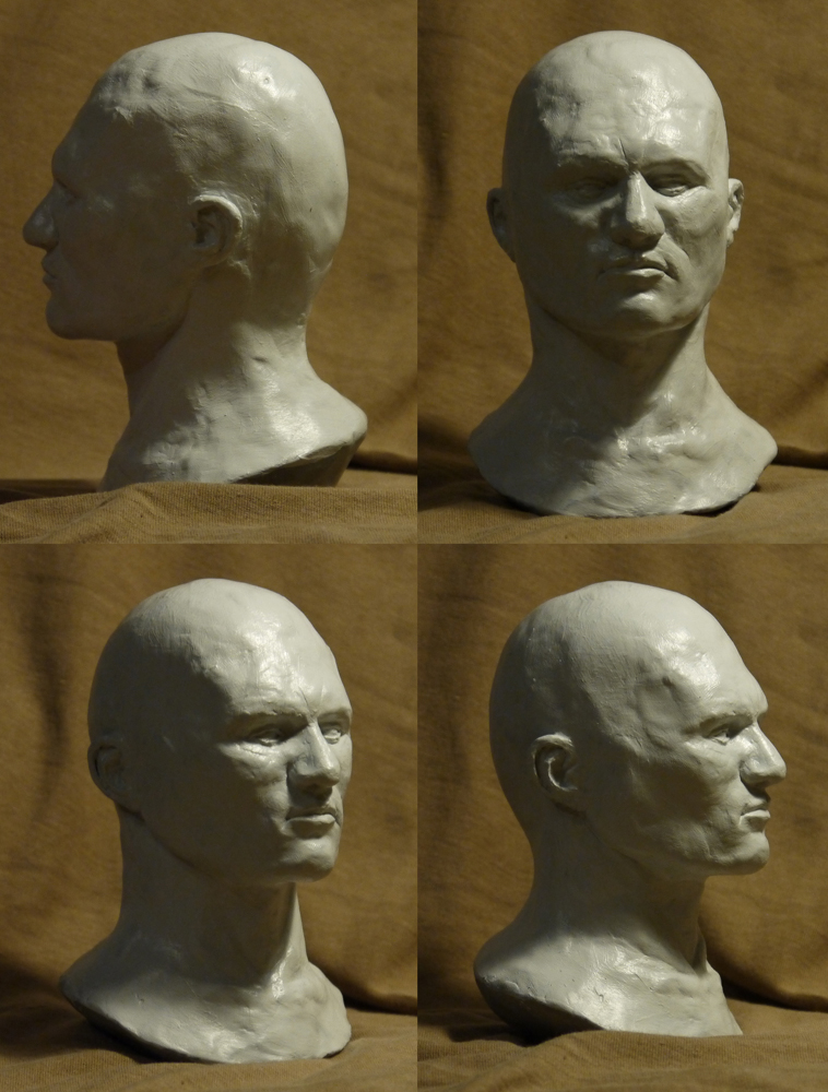 head sculpture