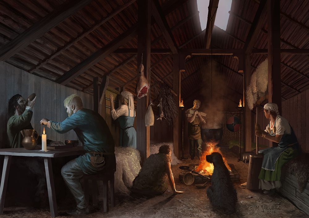 Viking House By Ethicallychallenged On Deviantart - Viking Home Decor Ideas