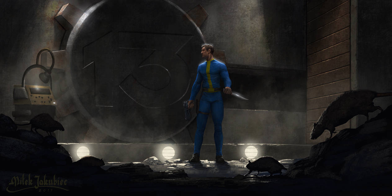 Leaving Vault 13 by EthicallyChallenged