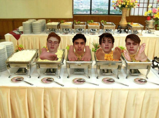 Deviantart Buffet Boy meat buffet by johnshak on DeviantArt